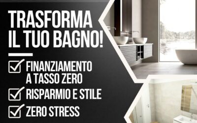 Dona un nuovo look al tuo bagno con Tozzi Style!