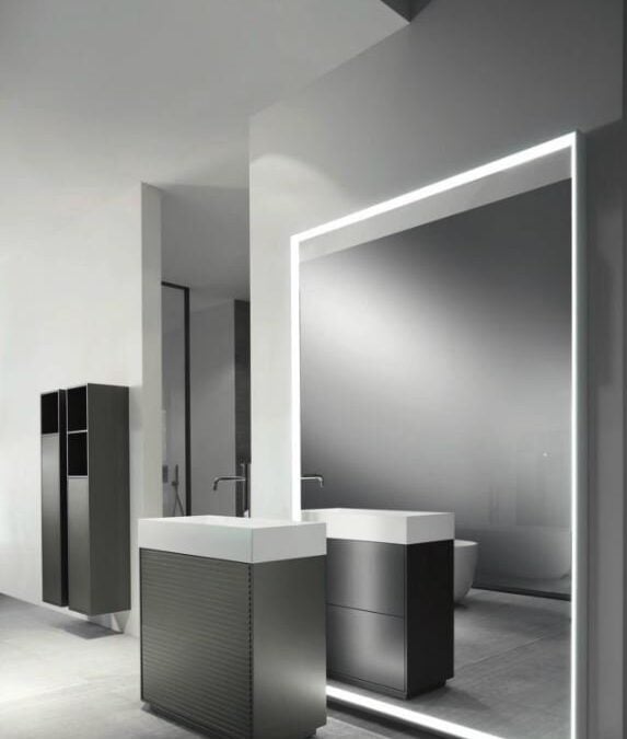 Bagno moderno grigio a Varese: le proposte di Tozzi Style