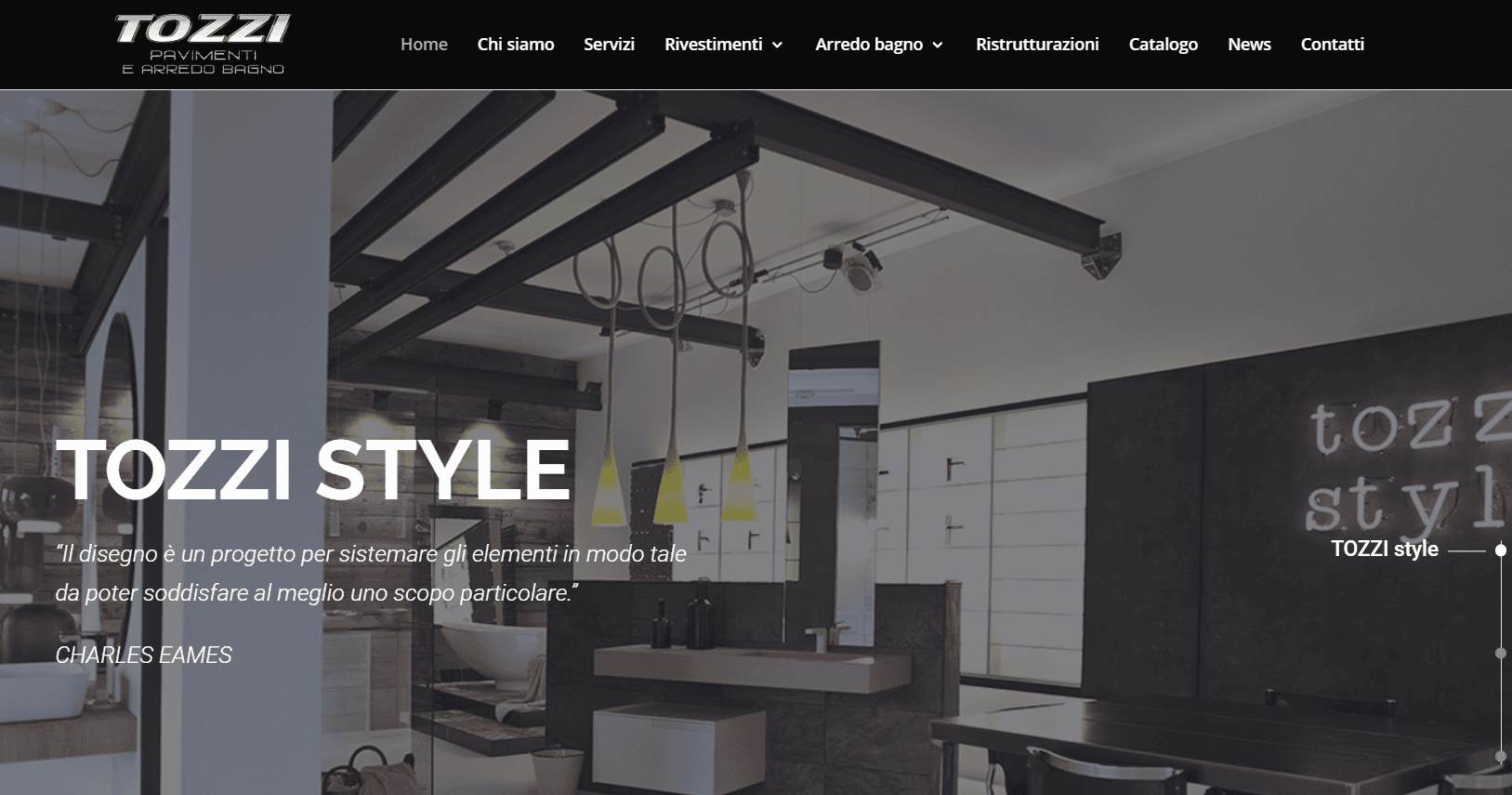 Arredo bagno e rivestimenti moderni a Gallarate, showroom Tozzi Style con soluzioni di design per la.