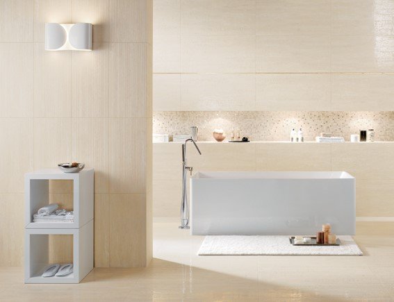Piastrelle in gres porcellanato per bagno a Varese, design elegante e resistente, ideale per ambient.